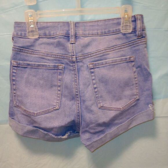 Pacsun los Angeles Jean shorts size 24 highrise super stretch - Picture 2 of 3